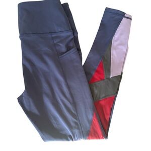 ⭐️Vie Active Colorblock Leggings with Pockets medium